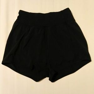 Lululemon black running shorts (size 2)